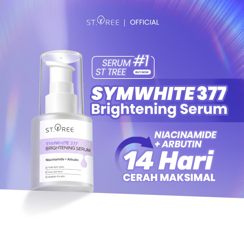 Jual ST.TREE Symwhite 377 Brightening Serum 20 ml | Niacinamide + Alpha ...