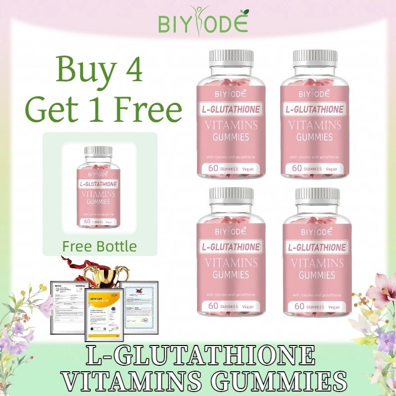 Jual BIYODE Halal | PLUS-Glutathione | 24H BIYODE Glutathione GUMMIES  Beauty Gluta bright Glutathione Biotin