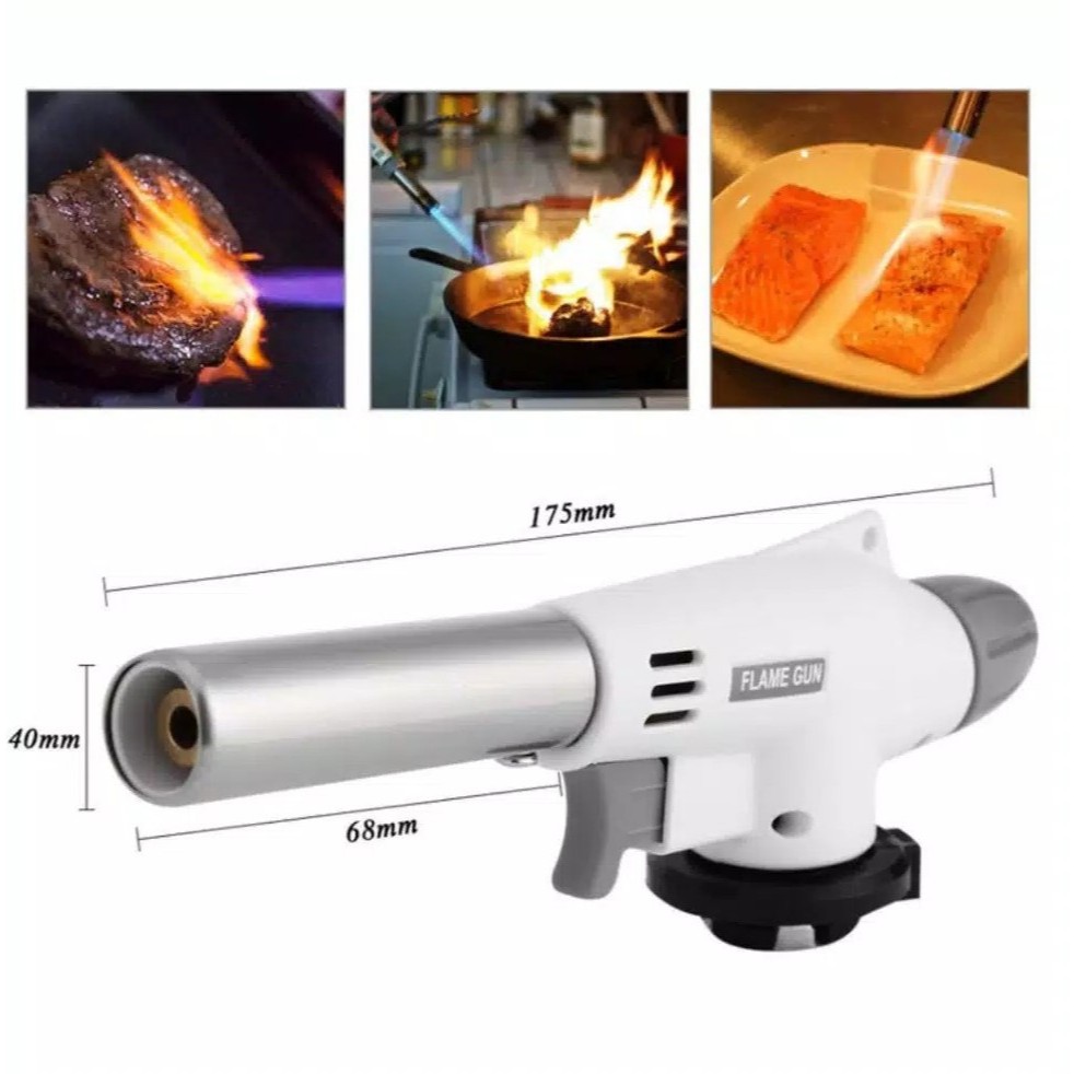 Jual Flame Gun Portable Gas Torch, Blow Torch Pemantik Api Ideal Untuk ...