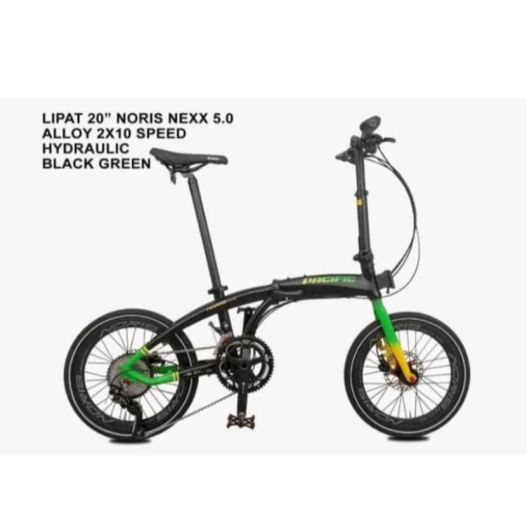 Jual Sepeda Lipat Pacific 20 inch Noris Nexx 5.0 | Shopee Indonesia