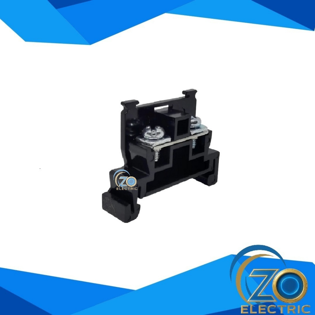 Jual Terminal Block CBR-10 10A Warna Hitam Din Rail | Shopee Indonesia