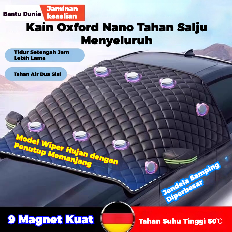 pakaian mobil penutup Cover Sarung Silver PEVA Selimut Penutup Body Mobil SUV MPV Hatchback Calya Avanza Innova Fortuner Sigra Xenia Raize Rocky Agya Brio Ayla Stargazer Omoda Wrv Waterproof Tebal Anti UV