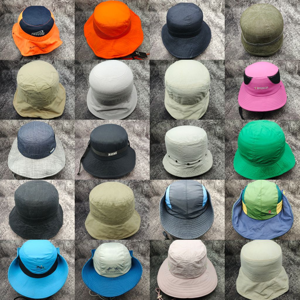 Jual TOPI RIMBA / TOPI BUCKET / TOPI OUTDOOR - Branded Second | Shopee ...
