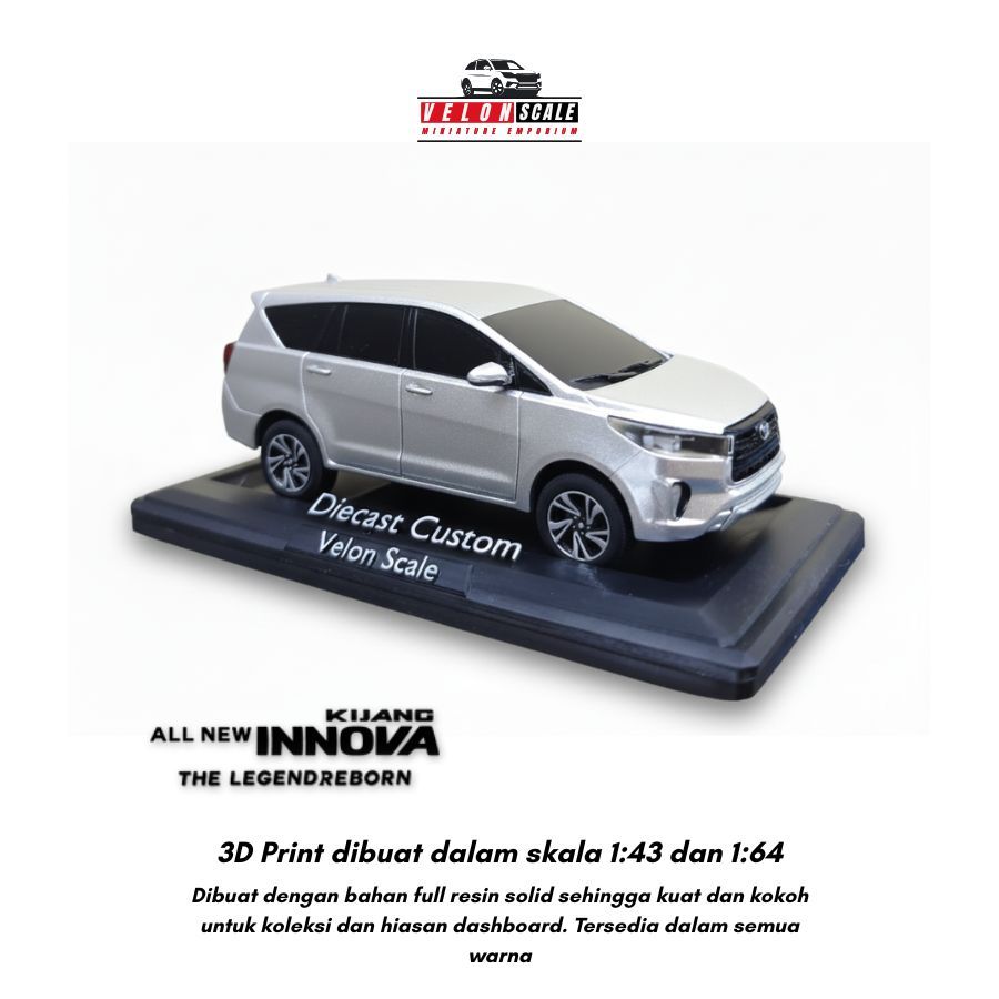 Jual VELONSCALE | Diecast Miniatur 3D Print Toyota Innova Reborn 2018 ...