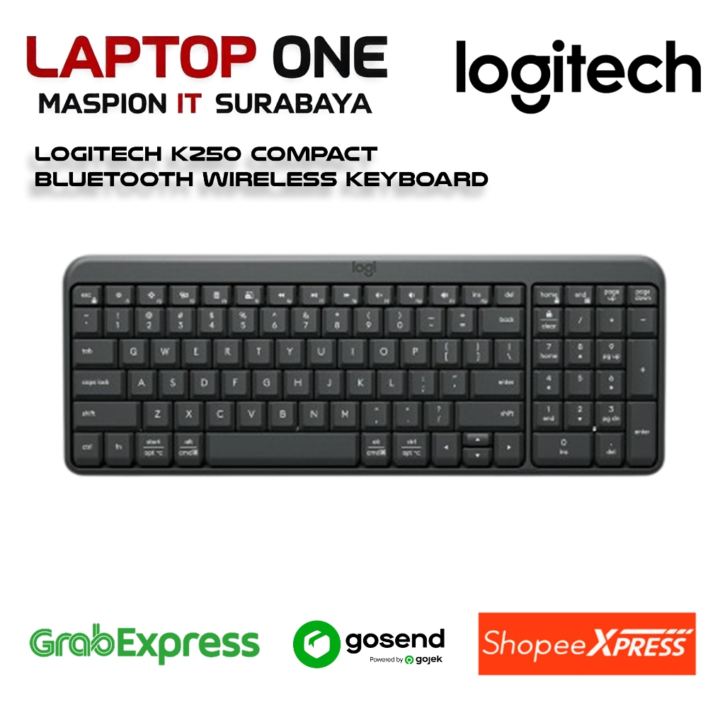 Jual LOGITECH K250 COMPACT BLUETOOTH WIRELESS KEYBOARD | Shopee Indonesia