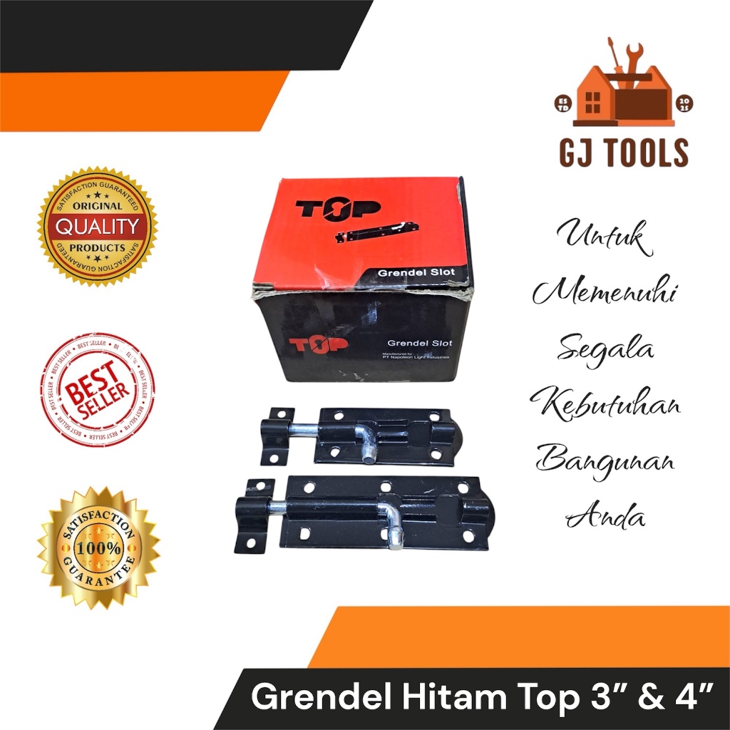 Jual GRENDEL HITAM TOP 3