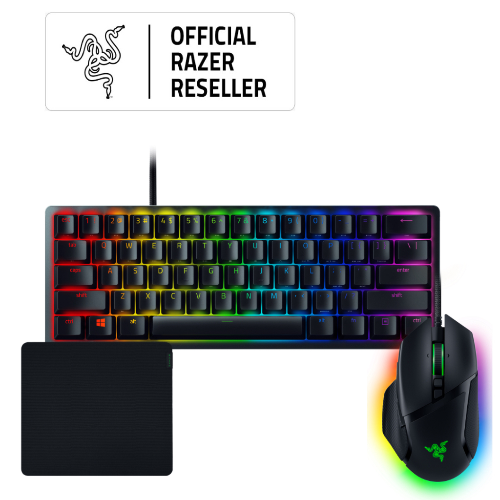 Jual Razer Huntsman Mini Linear Red Keyboard + Razer Basilisk V3 ...