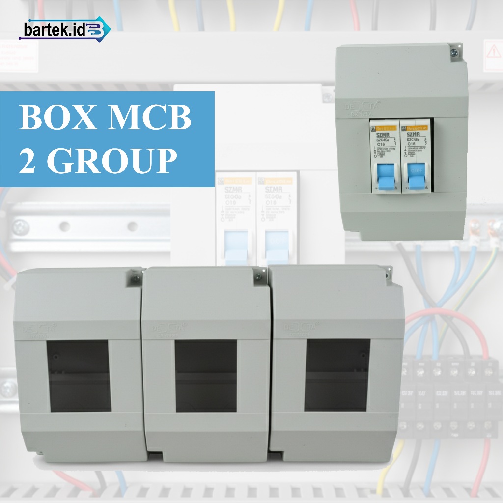 Jual Box MCB 2 Group Instalasi Inbow/Outbow | Shopee Indonesia