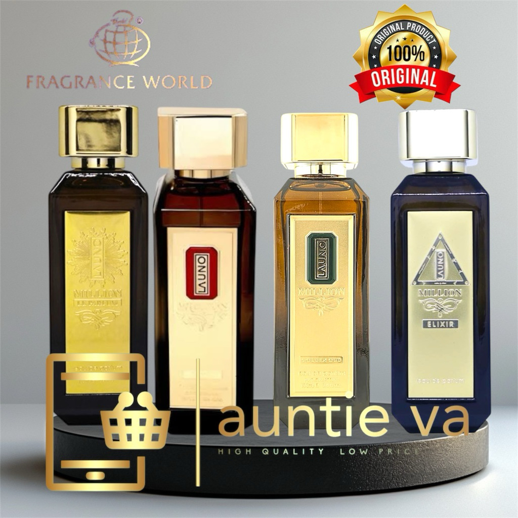Jual La Uno Million Elixir Golden Oud Royal Perfume by Fragrance World ...