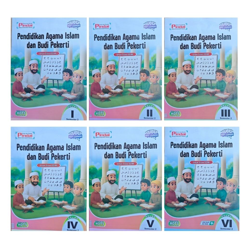 Jual Buku Kelas 1 2 3 4 5 6 Semester 2 Lembar Kerja Siswa LKS Pindai ...