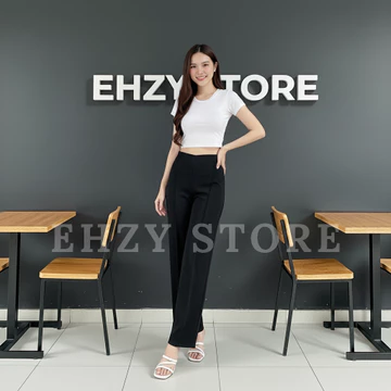 Celana Kulot Scuba Celana Kulot Scuba Celana Kulot Wanita Kulot Wanita Ehzy Store