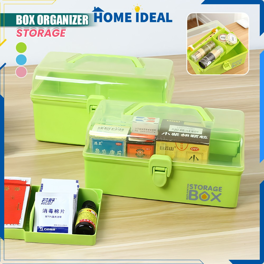 Jual Box Organizer Tempat Kotak Penyimpanan Serbaguna / Box Perhiasan ...