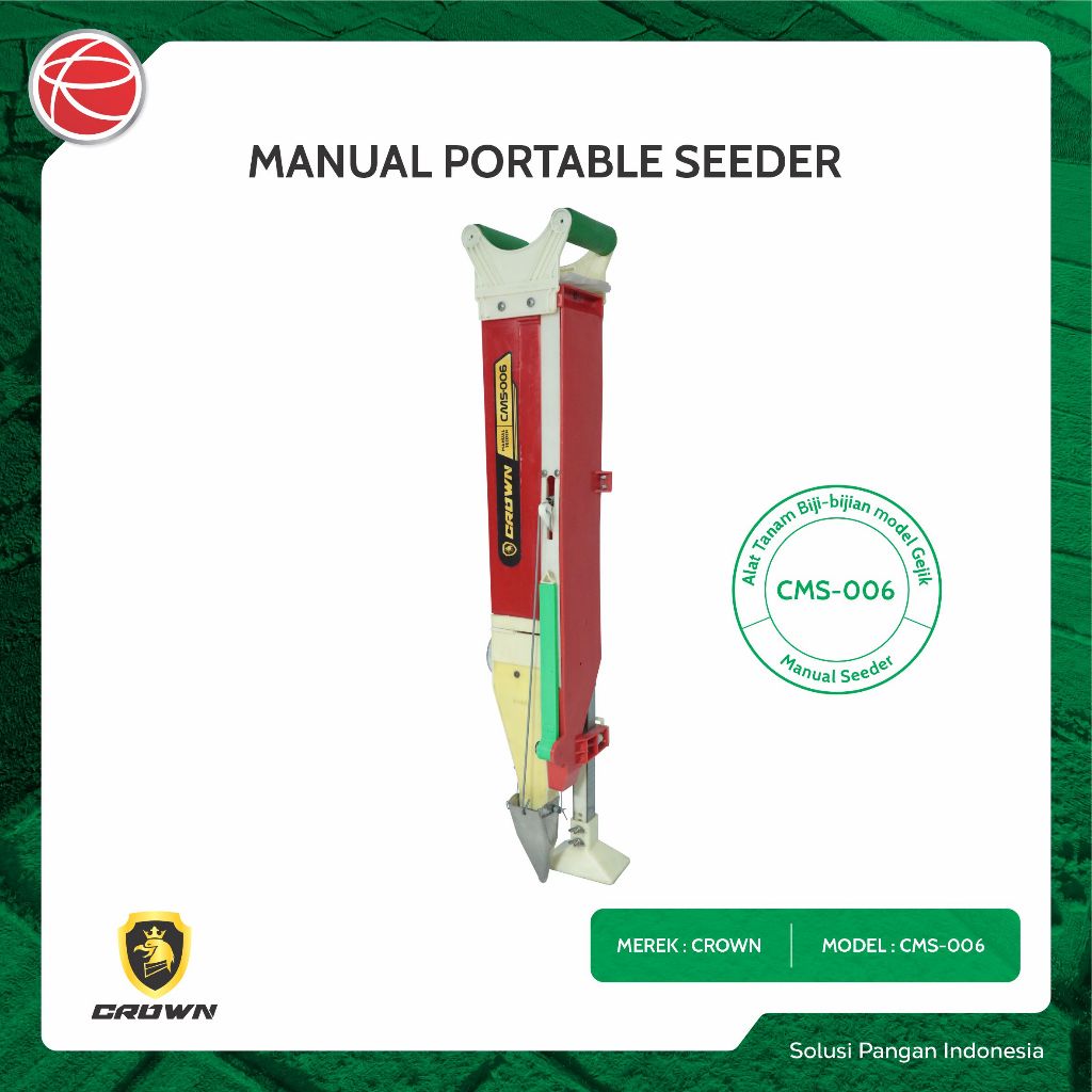 Jual CROWN MULTY SEEDER CMS006 / HAND PUSH SEEDER / ALAT TANAM JAGUNG ...