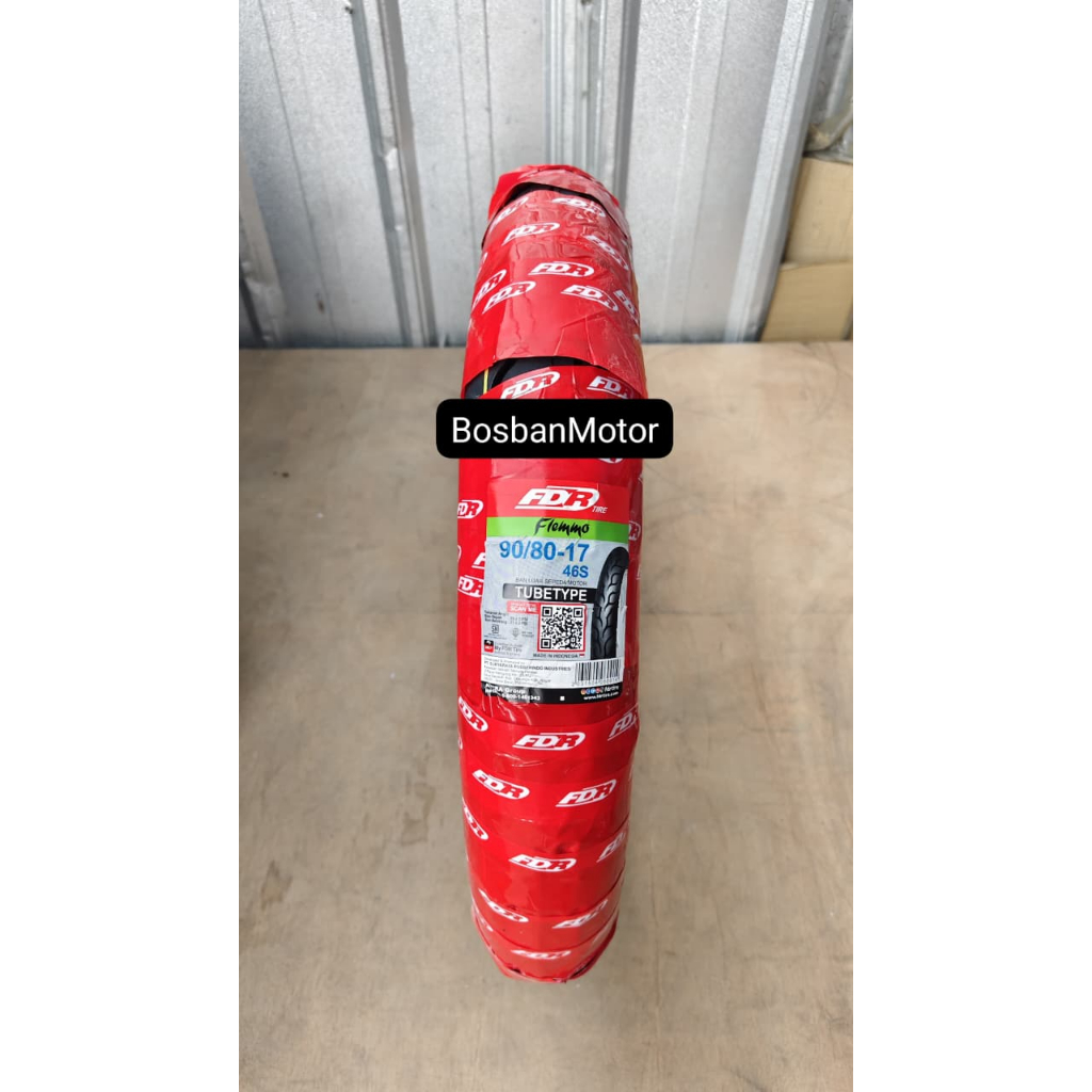 Jual BAN FDR FLEMMO TUBETYPE 90/80-17 / BAN FLEMO NON TUBLES FDR / BAN ...