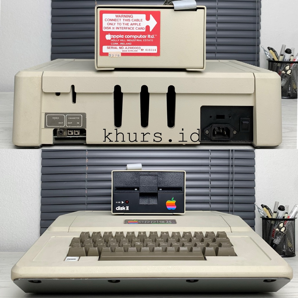 Jual apple II computer 1978 with apple disk II 1978 - macintosh ...