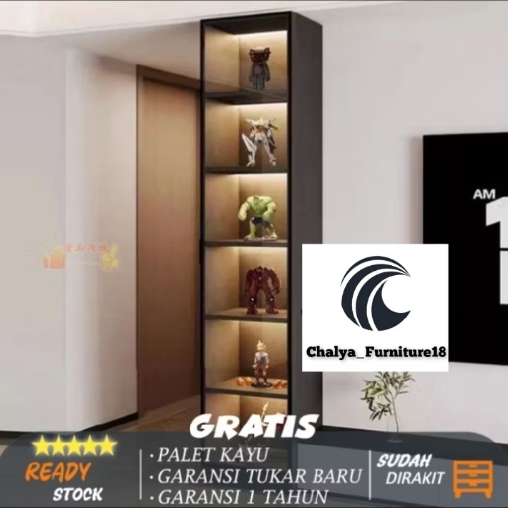 Rak Samping meja Tv minimalis