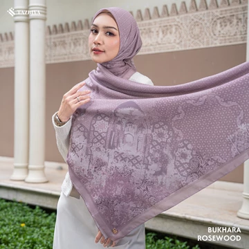 HIJAB SYARI TAZBIYA Scarf Voal Syari Hijab Voal Syari Jilbab Syari Hijab Segi Empat