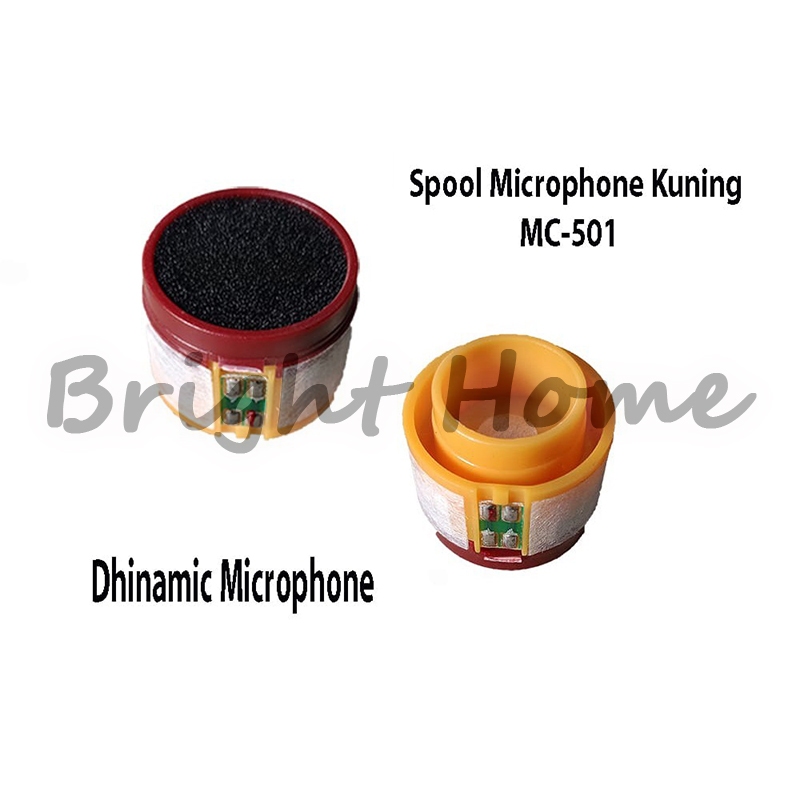 Jual Spool Mic MC501 Spul Microphone Kuning MC-501 Dynamic Microphone ...