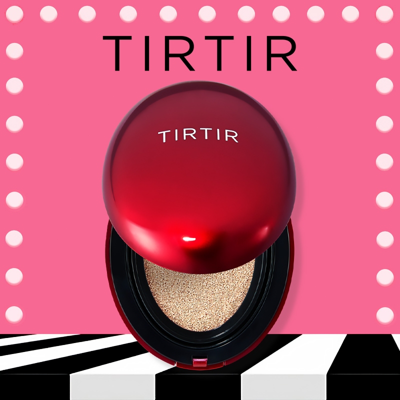 Cushion TIRTIR Mask Fit Red - SPF40 PA++ - 18g - Teint Medium Effet Dewy - Corée