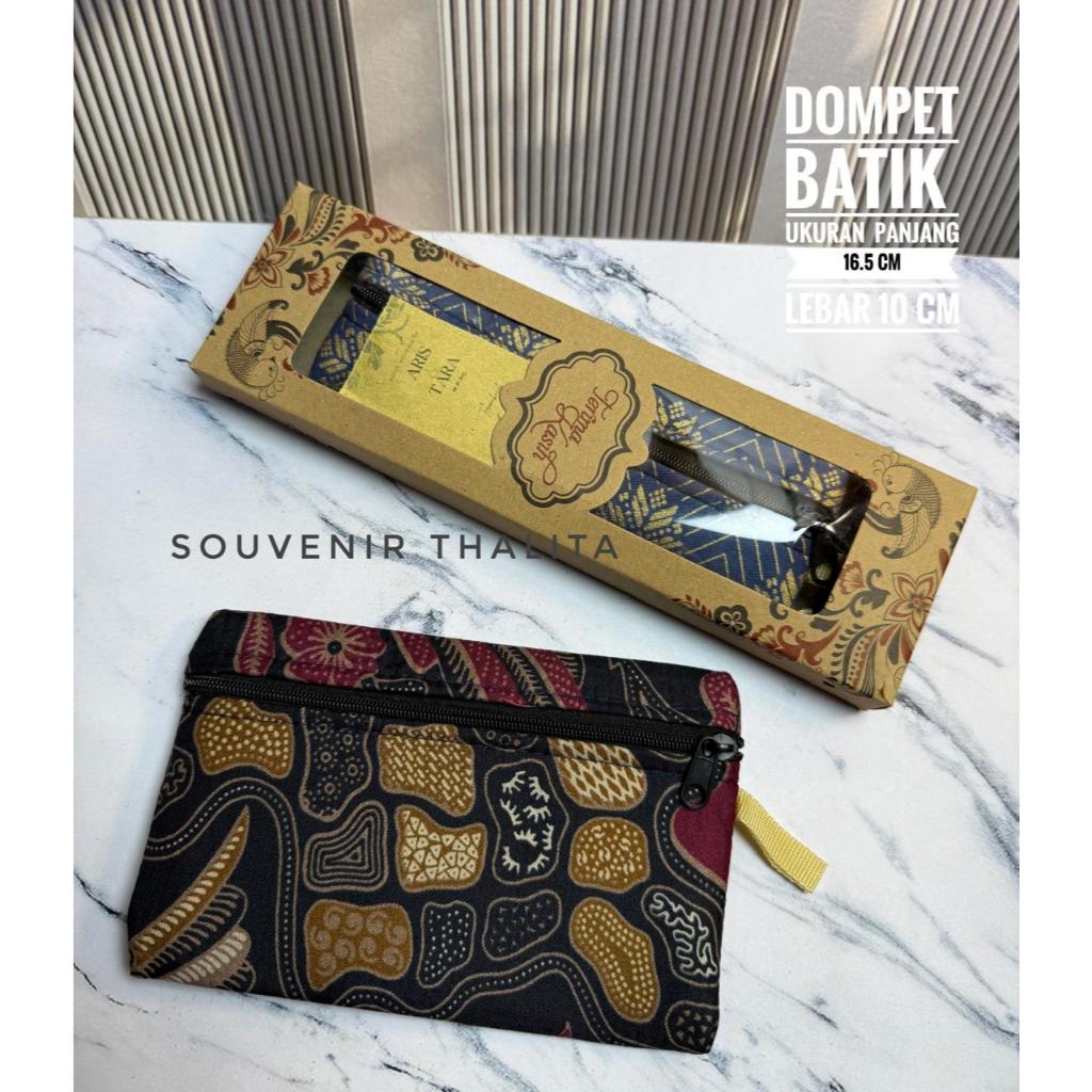 Isi 100 Pcs Souvenir Dompet Batik Box – Cocok untuk Acara Pernikahan & Ulang Tahun