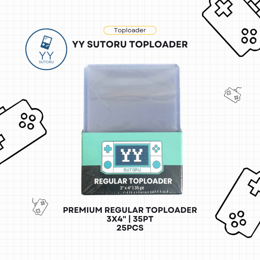 Jual YY Sutoru Premium Toploader 35pt Clear for TCG Pokemon Photocard ...