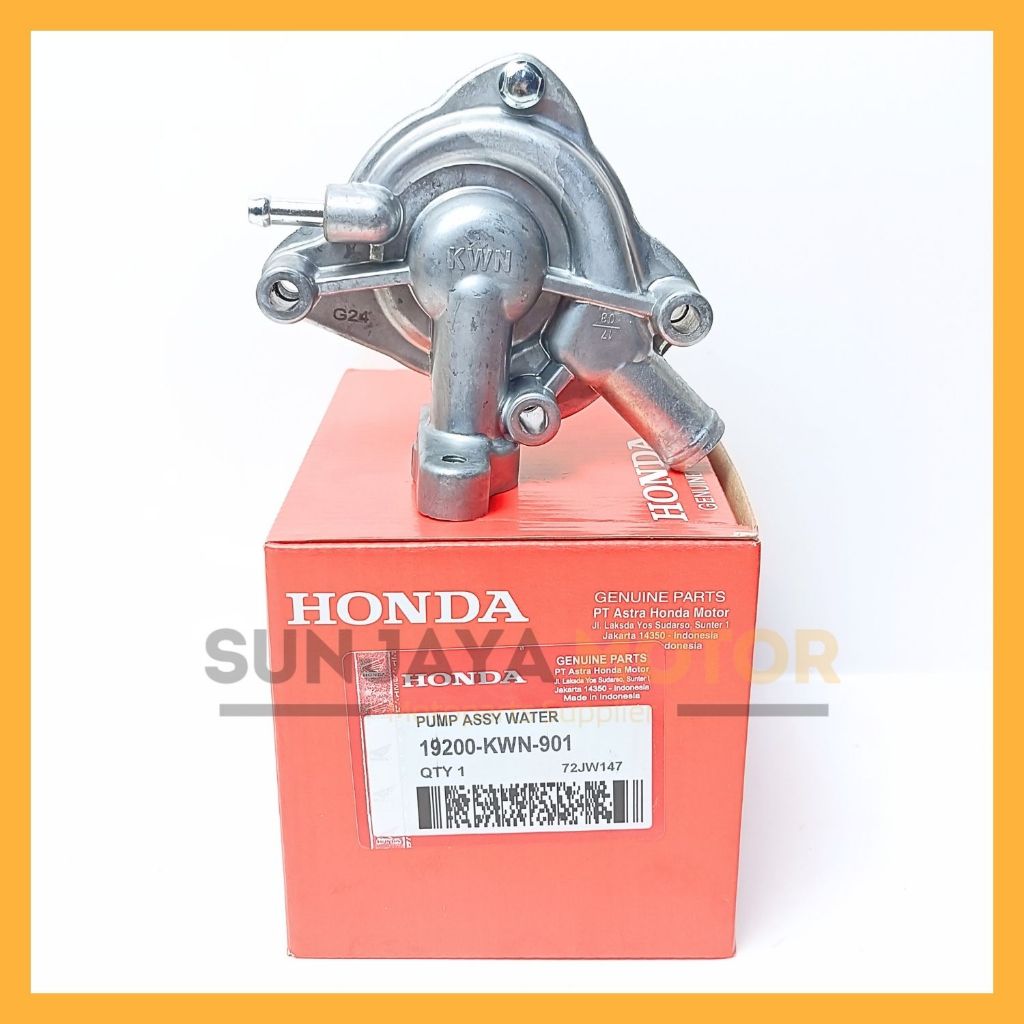 Jual Pompa Radiator Original Honda KWN Water Pump Assy Vario Techno 125 ...