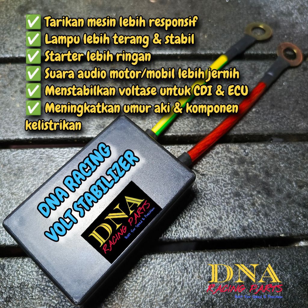 Jual DNA RACING VOLT STABILIZER | Penghemat Aki & Penguat Arus Listrik ...