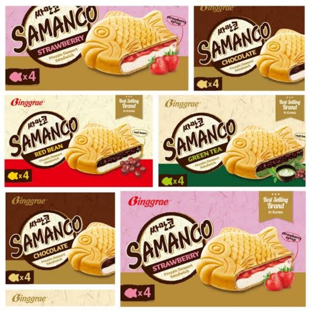 Jual Es Krim Korea Binggrae Samanco Korean Ice Cream Melona Es Krim ...
