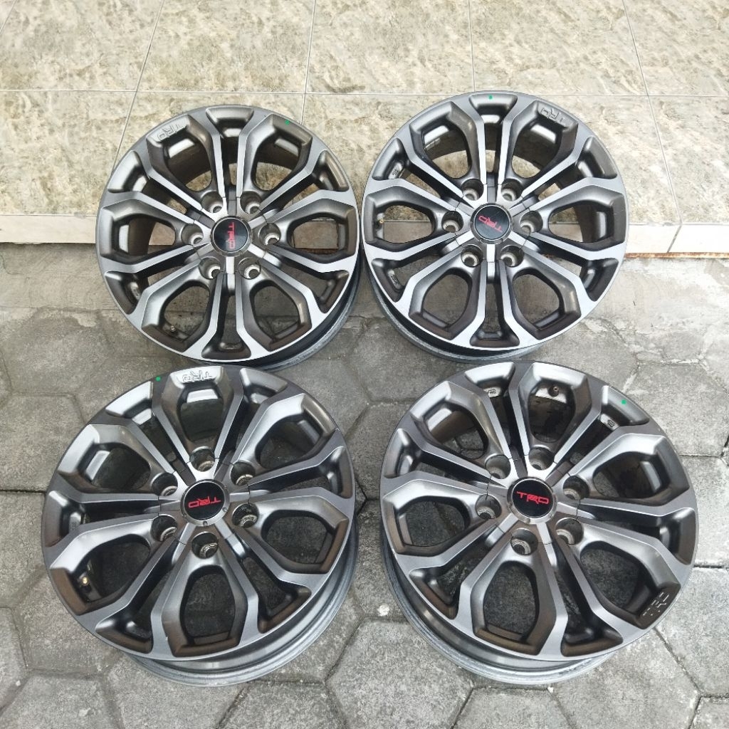Jual Velg fortuner TRD 2015 R17 pcd 6x139 original toyota | Shopee ...