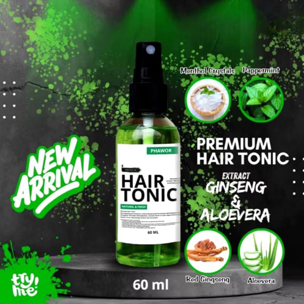Jual PENUMBUH RAMBUT HAIR TONIC VITAMIN MELURUSKAN RAMBUT PRIA DAN ...