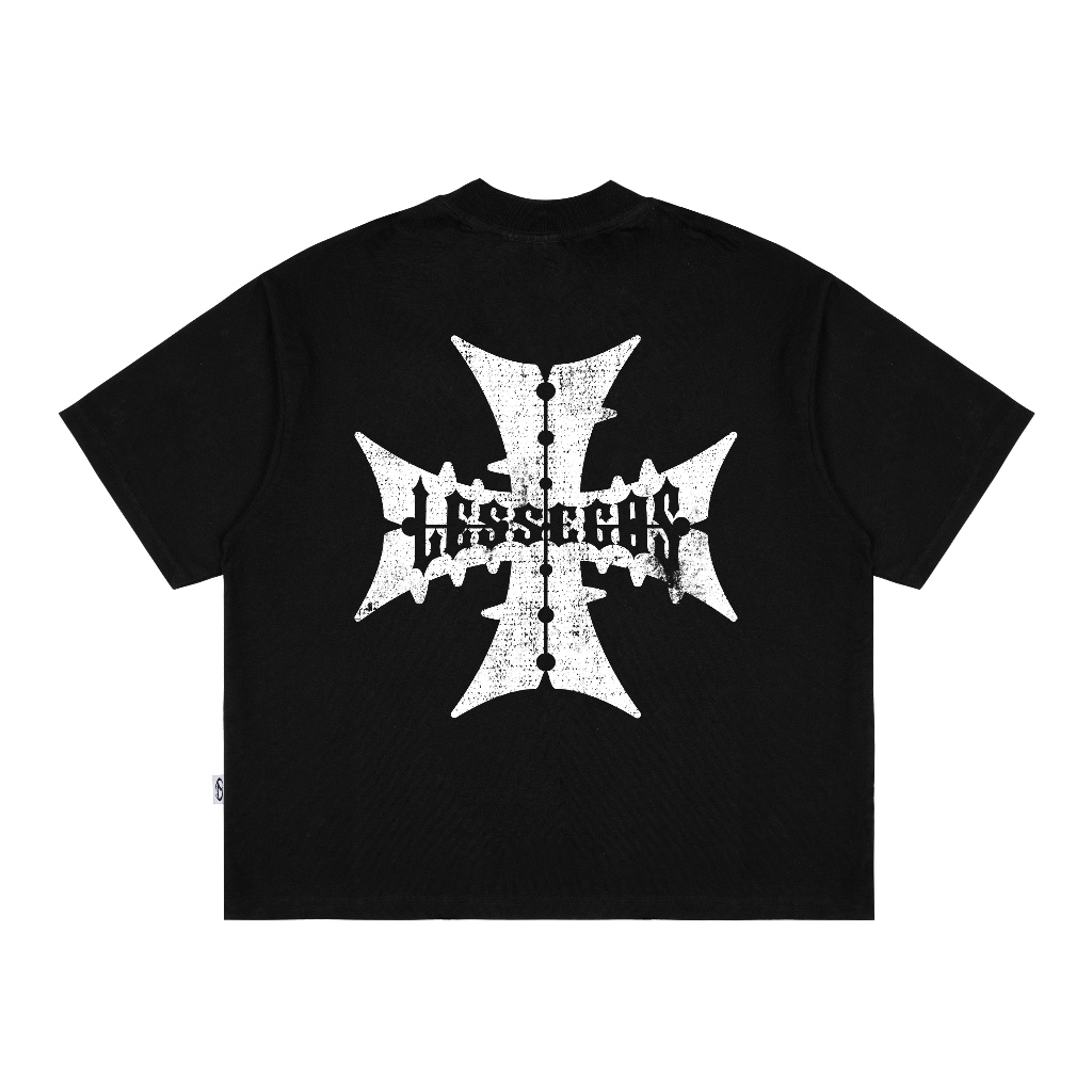 Jual Lessegos Boxy Tshirt Choppa Heavyweight 16s Hitam | Shopee Indonesia