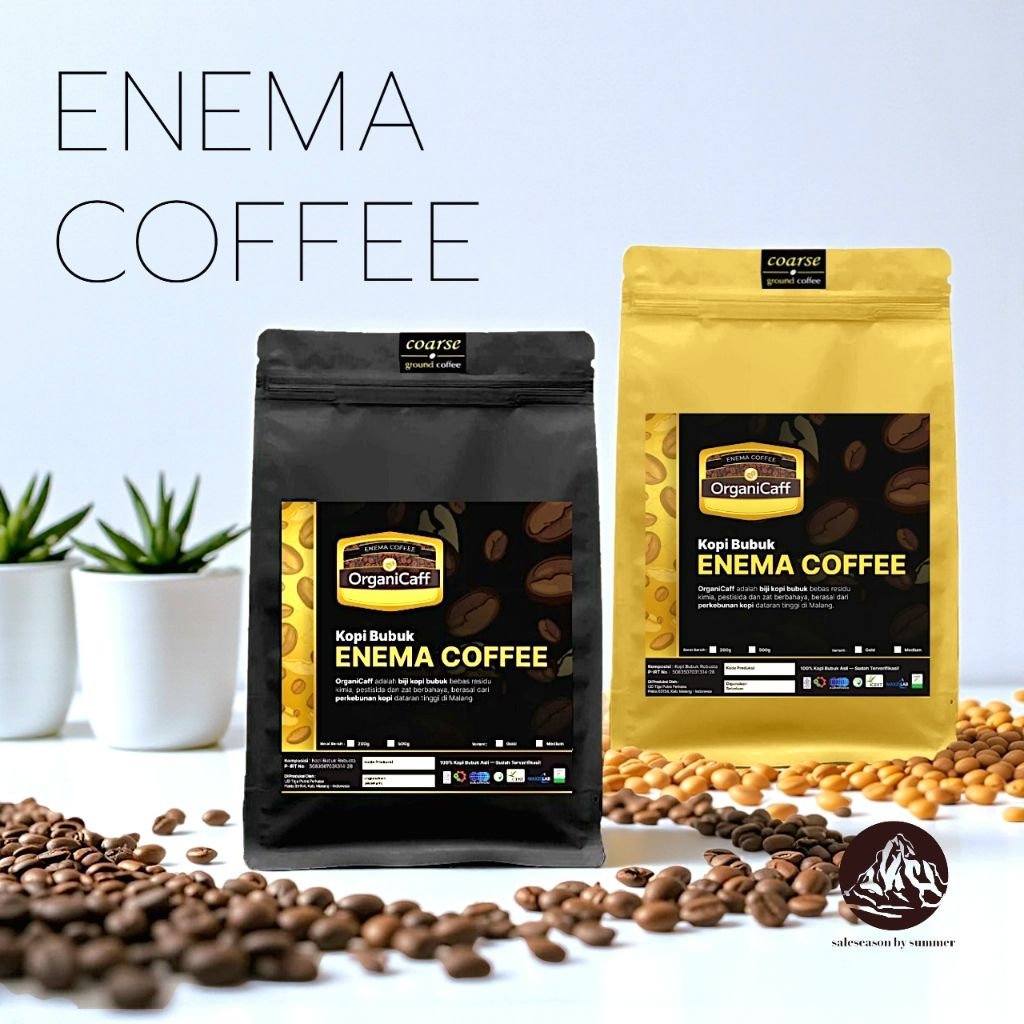 Jual OrganiCaff | KOPI ENEMA - 500gr | Roasted Enema Coffee HEALTHY ...