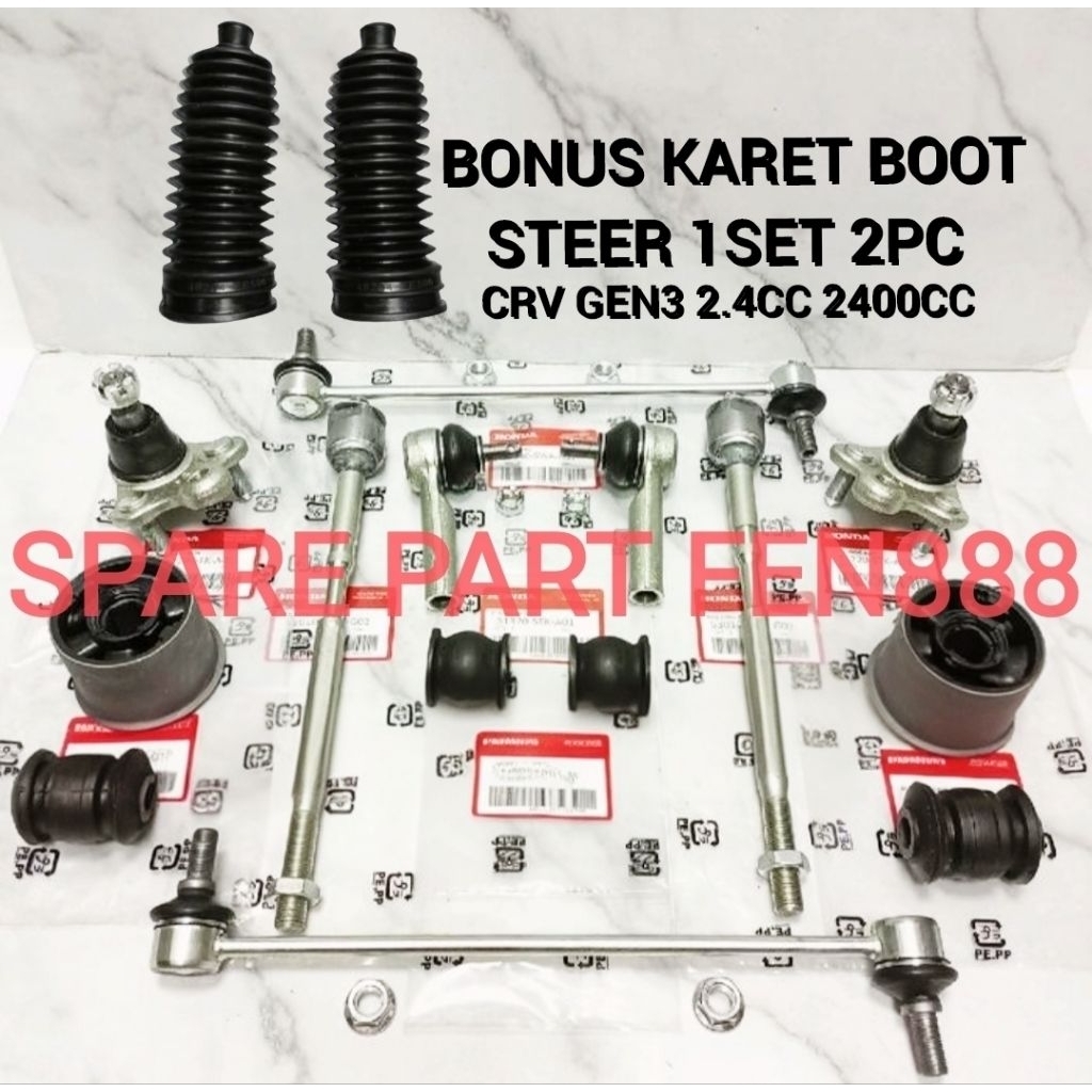 Jual Paketan Paket Kaki Kaki Depan 16Pc CRV GEN3 GEN 3 2.4CC 2400CC TH ...