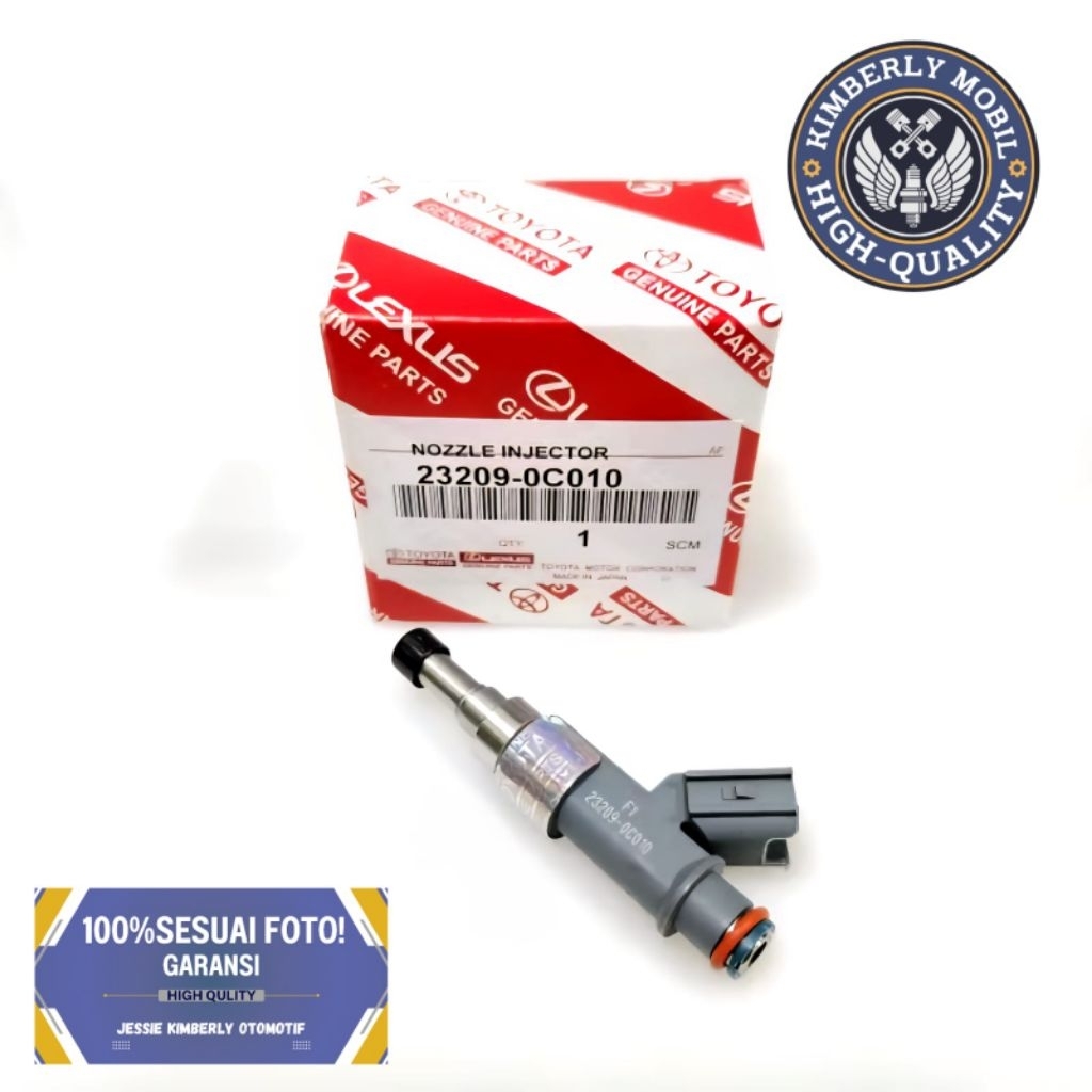 Jual NOZZLE INJECTOR INNOVA FORTUNER HILUX BENSIN 12 HOLE GARANSI ...