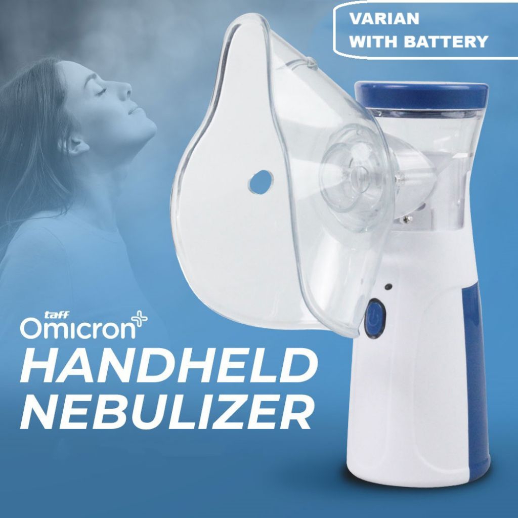 Jual TaffOmicron Alat Terapi Pernapasan Asma Sesak Nafas Mesh Nebulizer ...