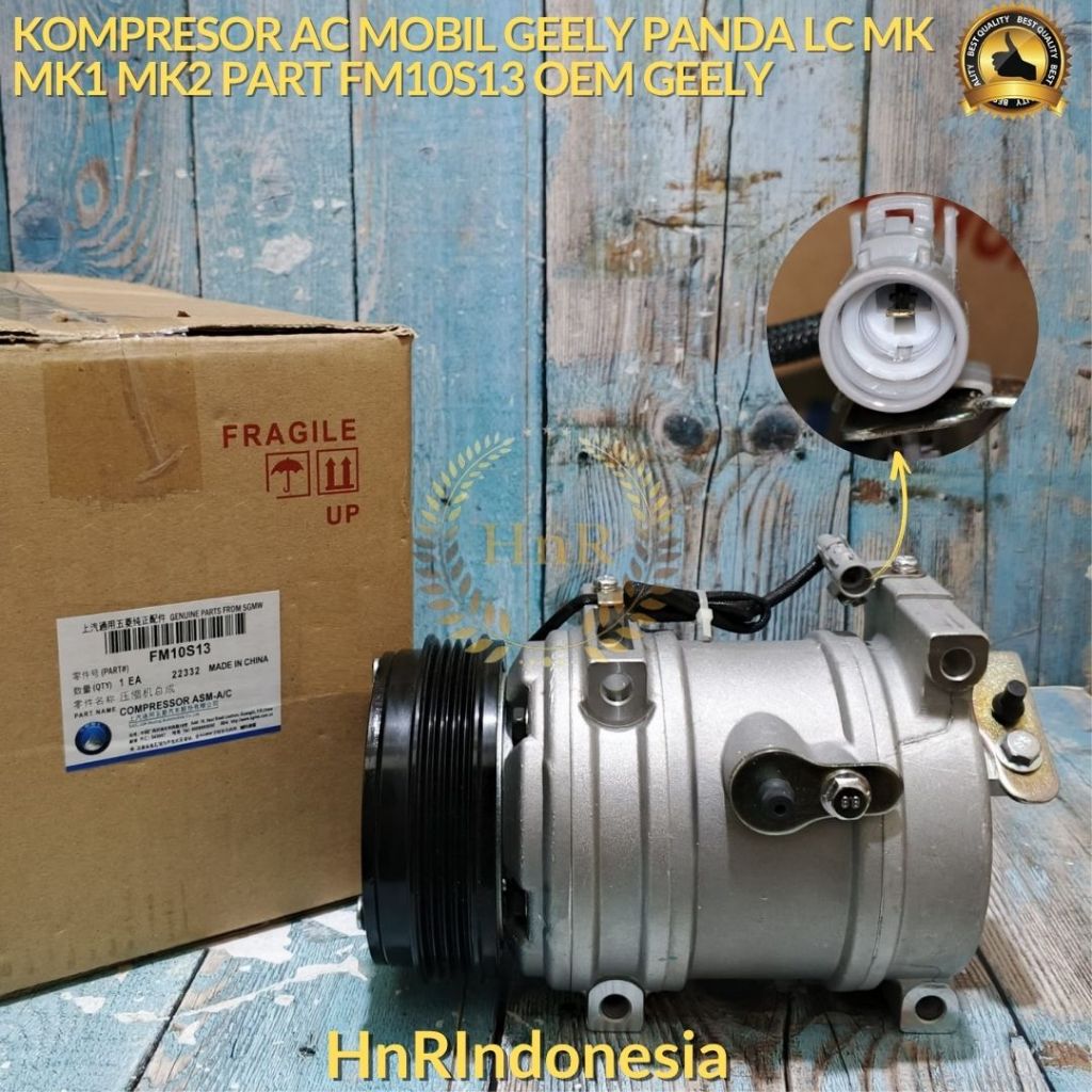 Jual Kompresor AC Mobil Geely Panda LC MK MK1 MK2 Part FM10S13 ...