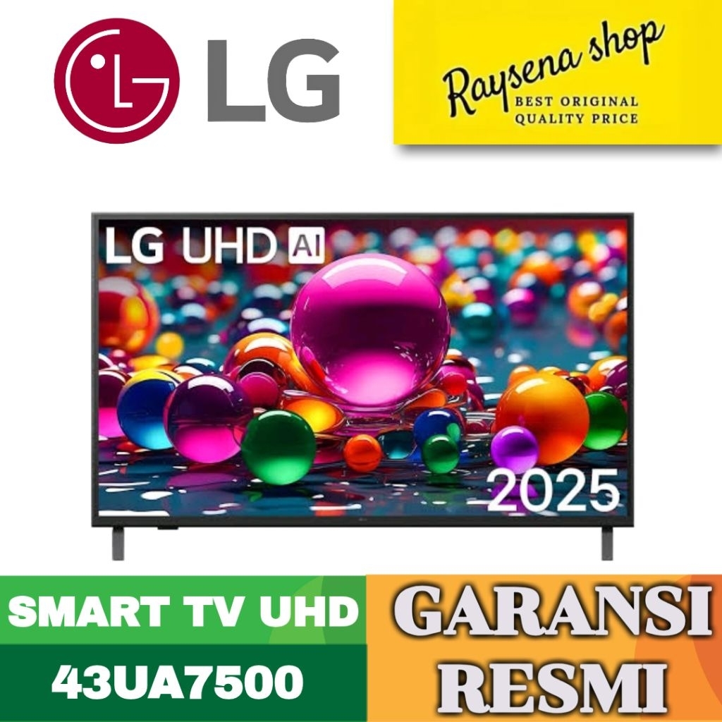 Jual LG ELECTRONICS 43UA7500 TV 43 INCH UHD 4K HDR 10 PRO AI SMART TV ...