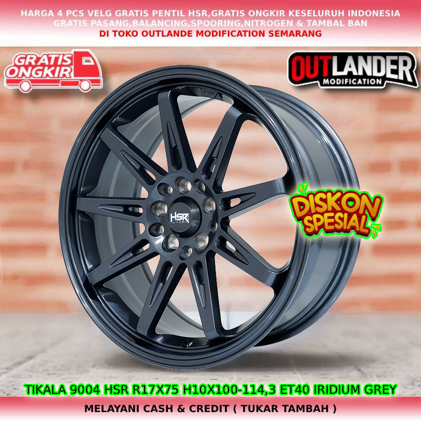 Jual Velg racing ring17 untuk mobil yaris cross|new veloz|new xenia ...