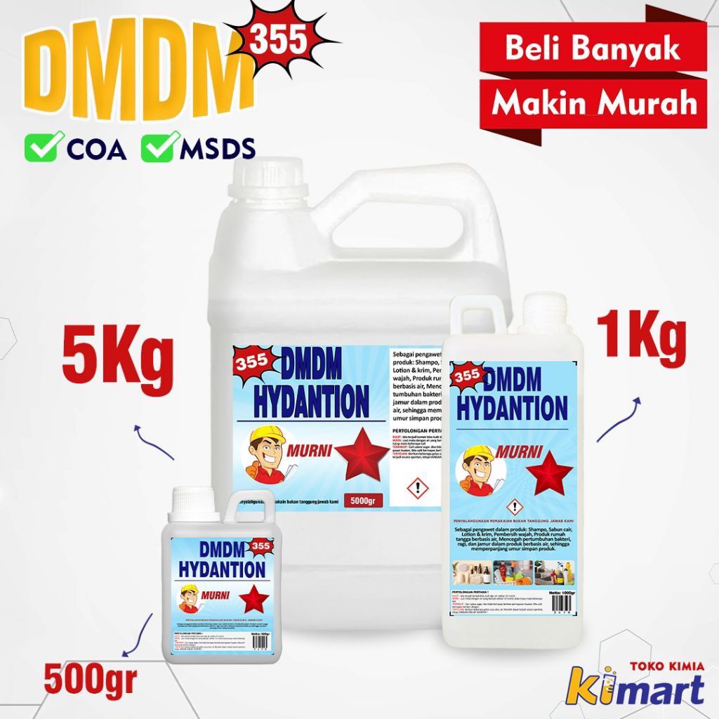 Jual ANTI BAKTERI DMDM HYDANTOIN 355 BAHAN PENGAWET EXTRA BUBBLE WRAP ...