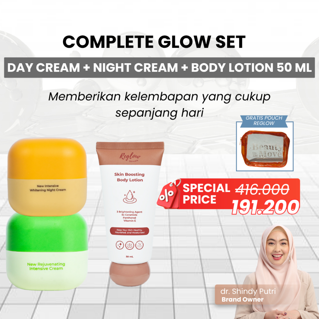 Jual RELOW Official Store Body Lotion Tone Up, Day Cream dan Night ...