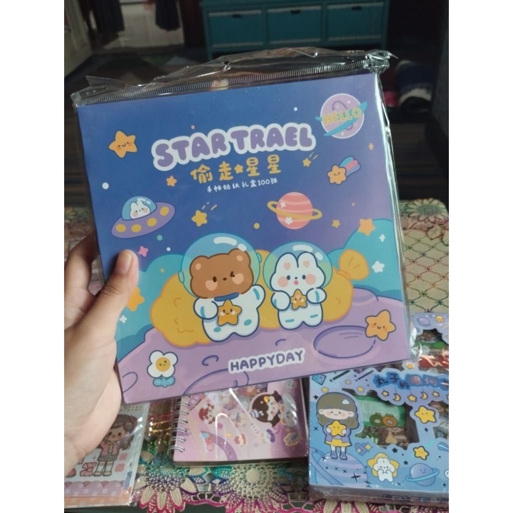 Jual stiker bobo star travel 100 pcs | Shopee Indonesia