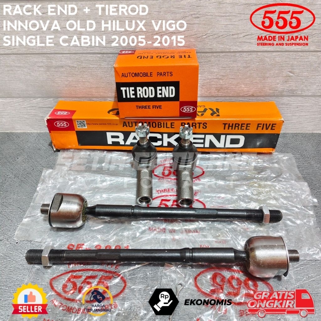 Jual PAKET KAKI KAKI TIE ROD + RACK END INNOVA LAMA HILUX VIGO SINGLE ...
