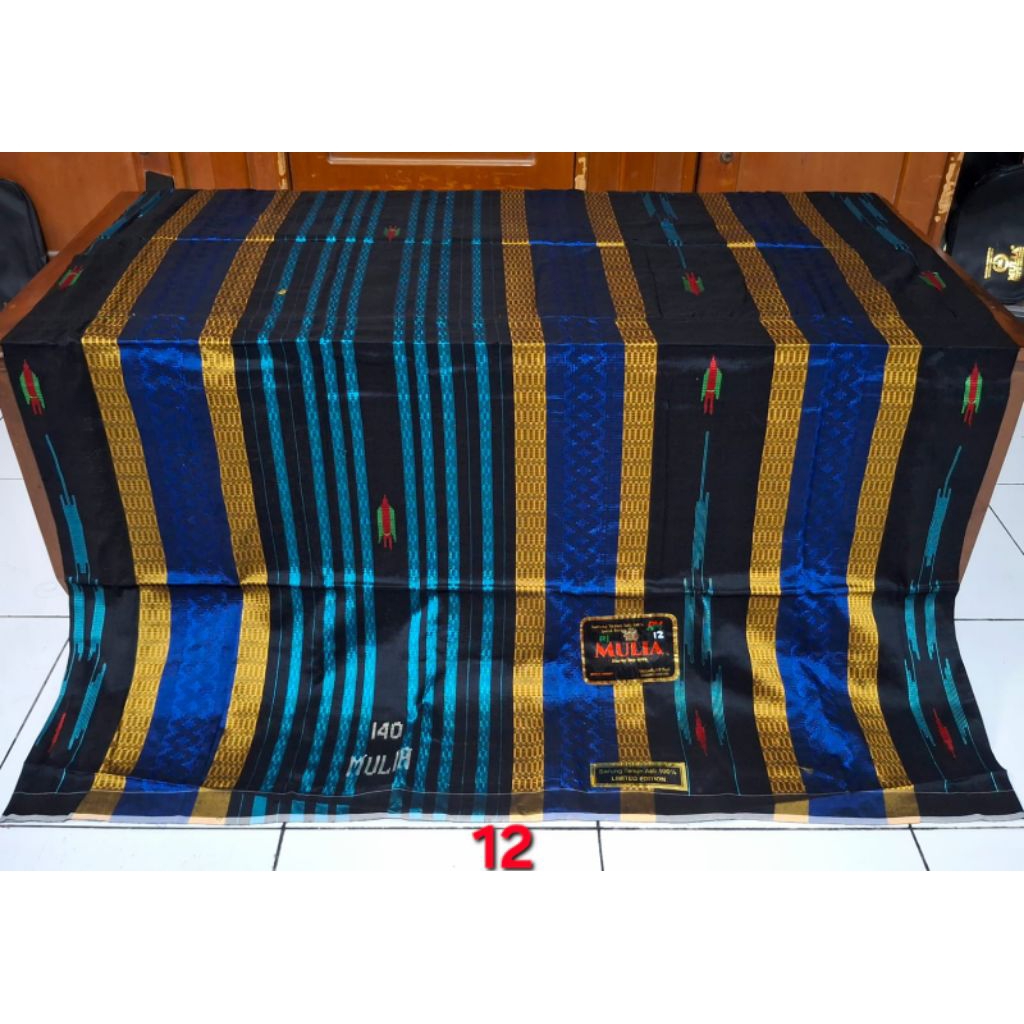 Jual Sarung Raja Mulia 140 Mesres Jahitan tengah, benang nilon Motif ...