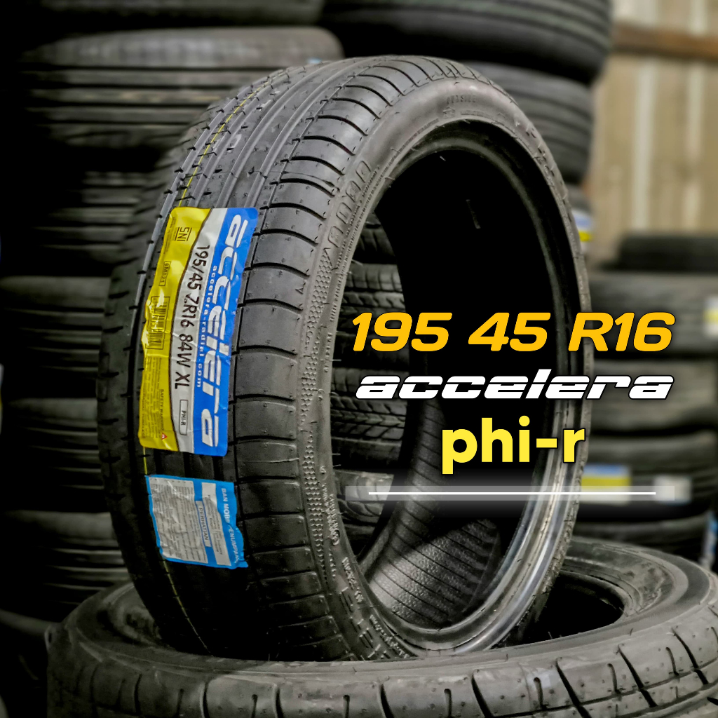 Jual BAN TUBELES 195 45 R16 harga murah meriah - ACCELERA PHI R RING 16 ...