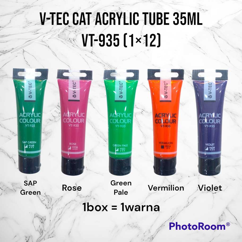 Jual CAT ACRYLIC 35 ML 1X3 RANDOM WARNA | Shopee Indonesia