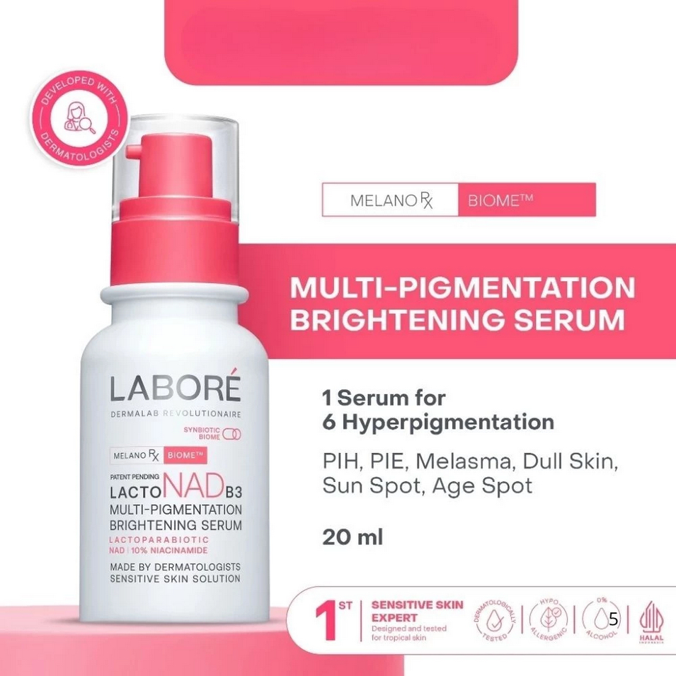 Jual Labore Multi-Pigmentation Brightening Serum | Shopee Indonesia