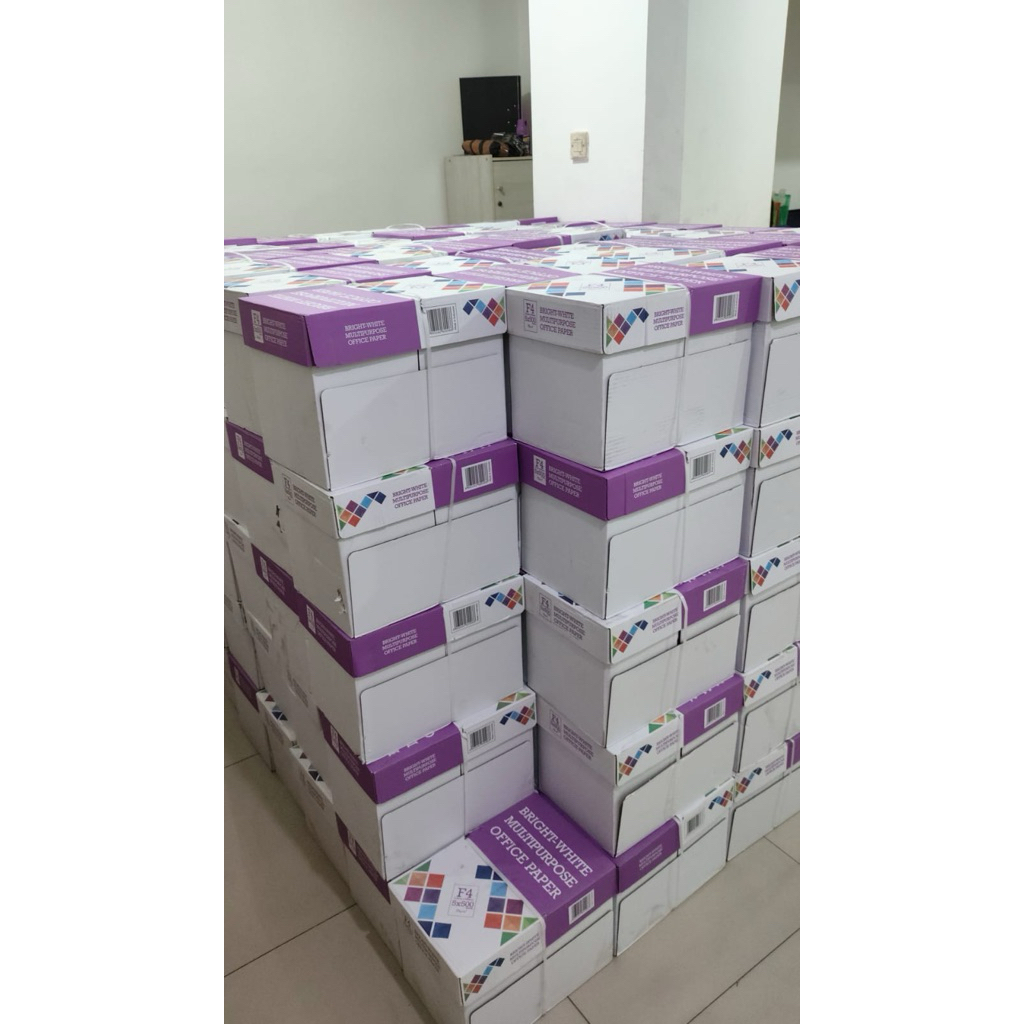 Jual Kertas HVS BMO 75gsm A4 / HVS BMO F4-Kertas Print Fotocopy Putih ...