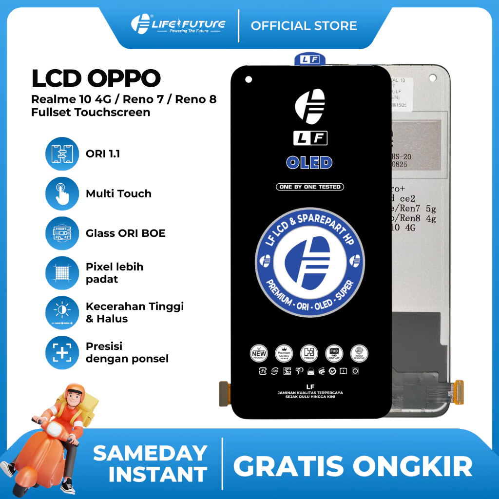 LF - LCD Honor X8 / X8b / X7b Fullset Touchscreen