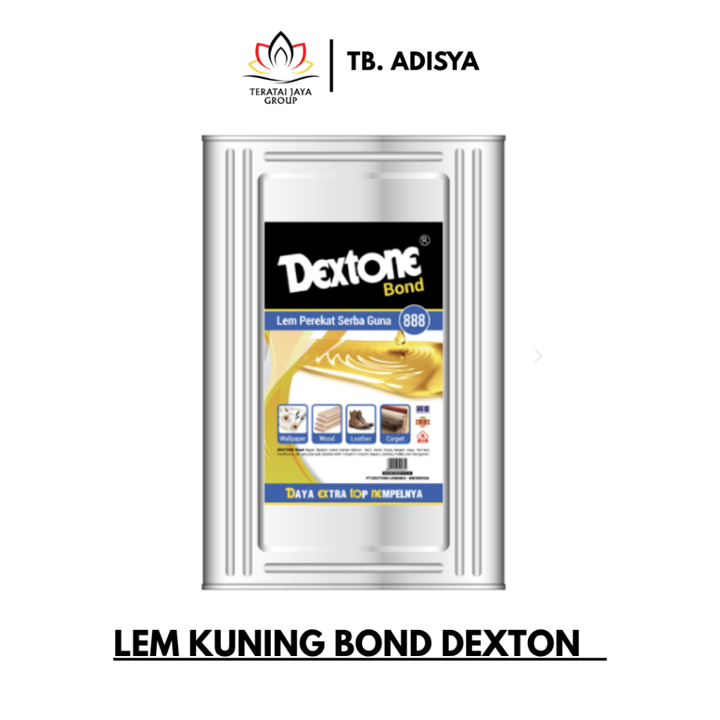 Jual Lem Serba Guna / Lem Vinyl / Lem Karpet / Lem Kuning Kayu 888 2 ...