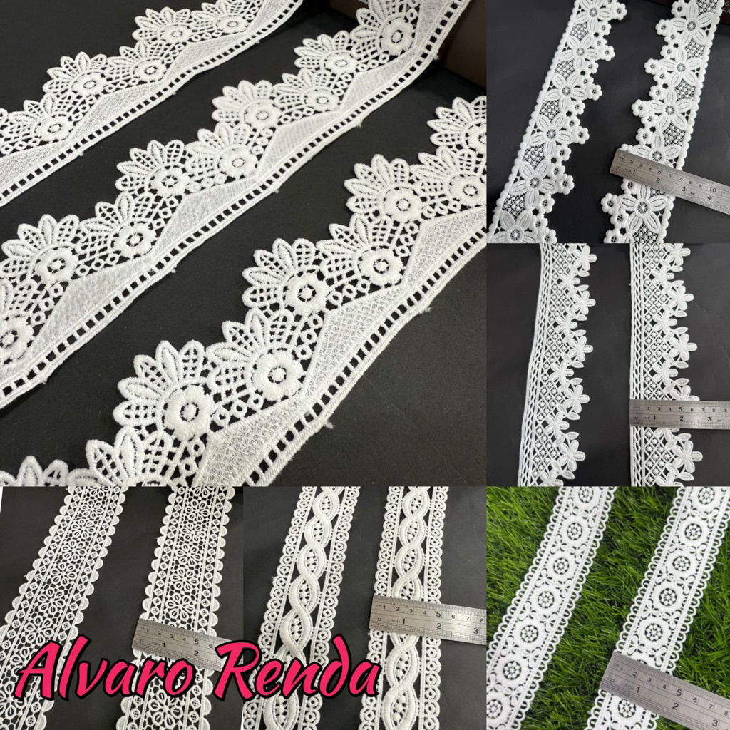 Jual renda prada cantik harga per meter | Shopee Indonesia